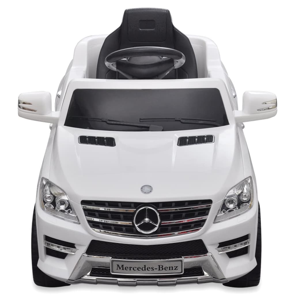 Speelauto Mercedes Benz Ml350 Wit 6 V Met Afstandsbediening