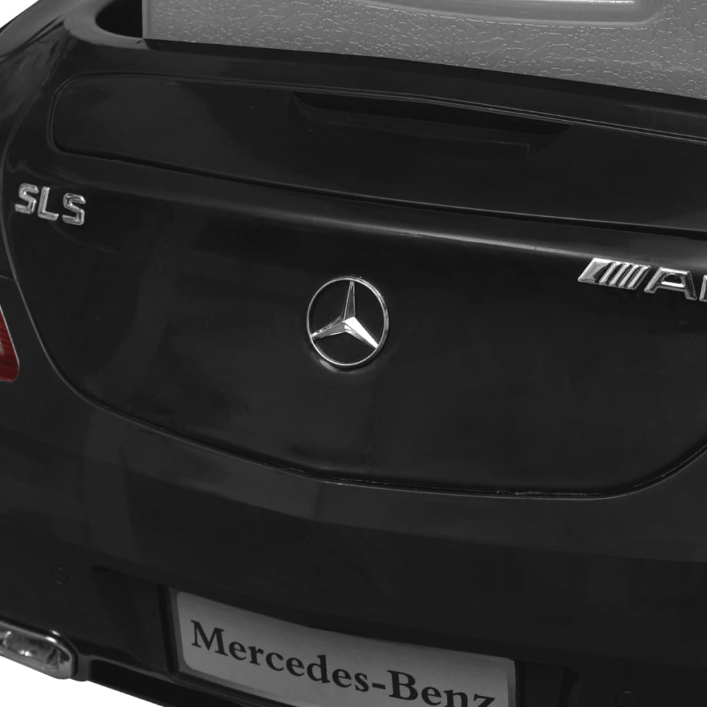 Elektrische Auto Mercedes Benz Sls Amg Zwart 6 V Met Afstandsbediening
