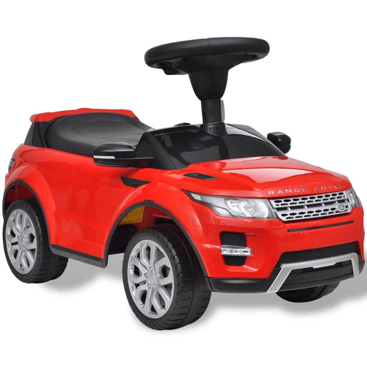 Loopauto Land Rover 348 Met Muziek Rood