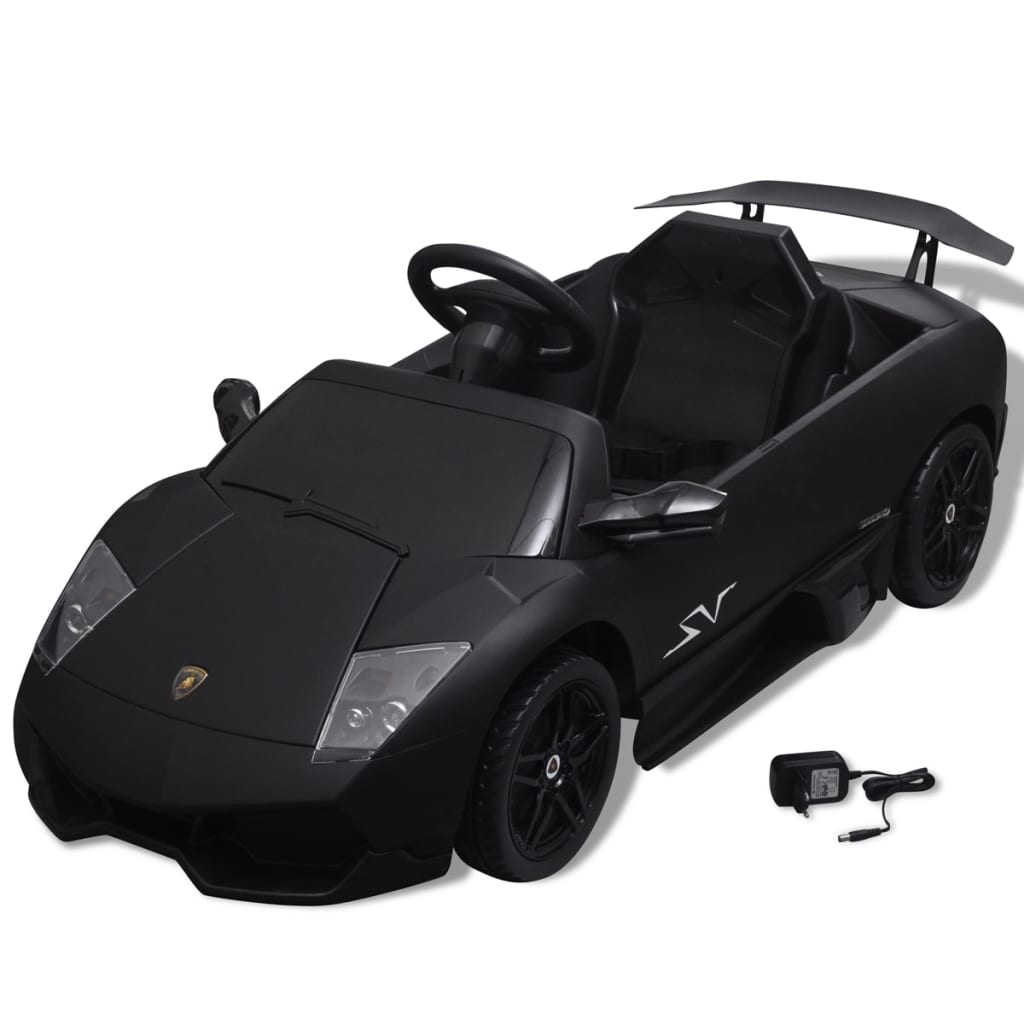 Elektrische Auto Lamborghini Murcielago Lgo Lp 670-4Sv 6 V Zwart