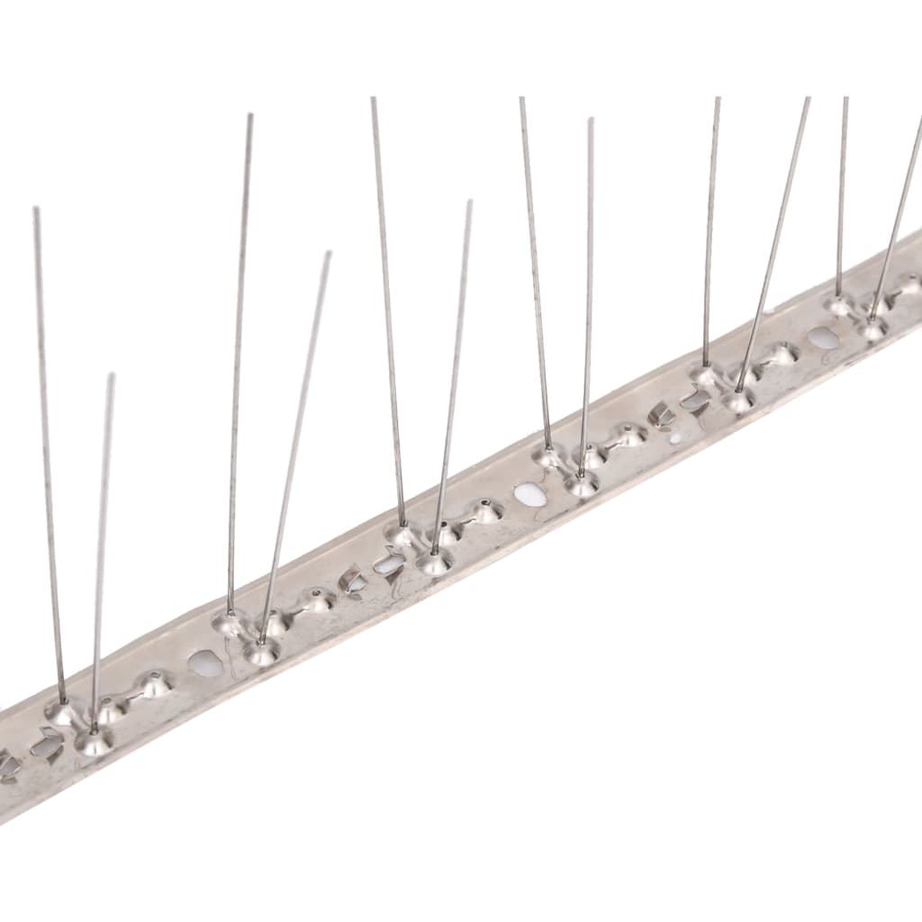 Vogel- En Duivenpinnen Met 2 Rijen 6 St 3 M Roestvrij Staal