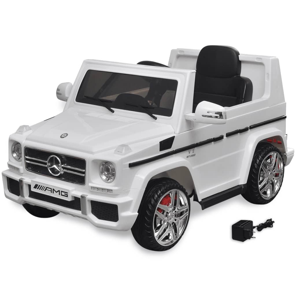 Elektrische Auto Mercedes Benz G65 Suv 2 Motors Wit