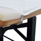 Hoes Voor Biertafel + 2 Gevoerde Hoezen Voor Banken Wit 240 X 90 Cm