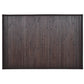 242114 Bamboo Bath Mat 60 X 90 Cm Dark Brown