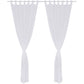 2 Vitrages Linnenachtig 135 X 245 Cm Wit