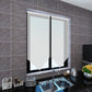 2 Keukenvitrages Linnenachtig 60 X 90 Cm Wit