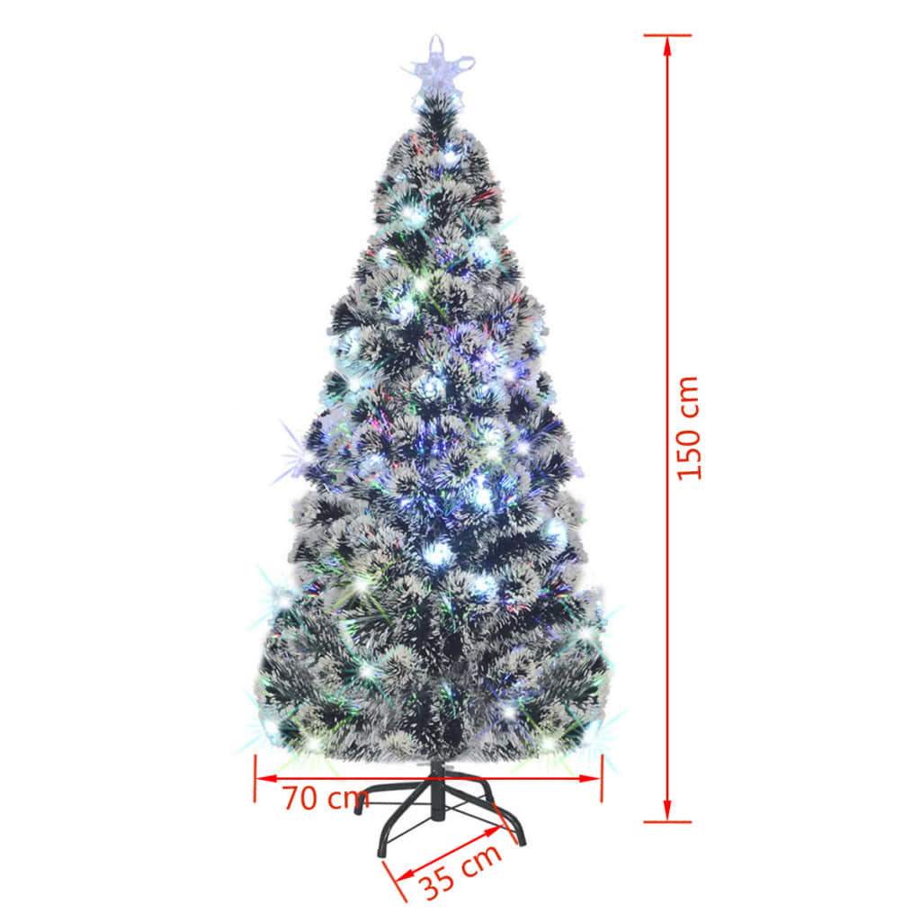 Kunstkerstboom Met Standaard/Led 150 Cm Glasvezel