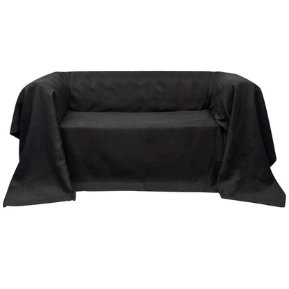 Bankhoes 270X350 Cm Microsuède Antraciet