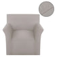 131027  Stretch Couch Slipcover Beige Cotton Jersey