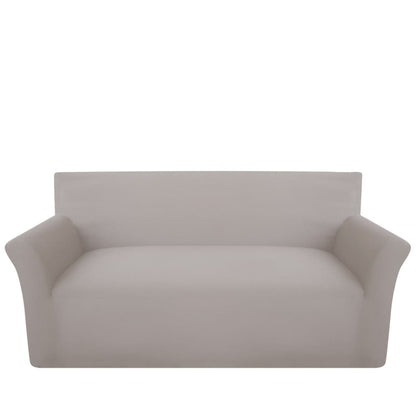 Stoelhoes Elastisch Beige Katoen Jersey