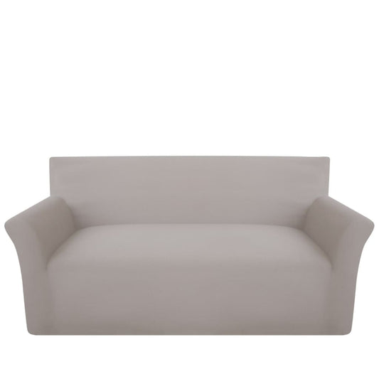 Stoelhoes Elastisch Beige Katoen Jersey