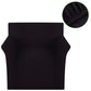 Bankhoes Stretch Bruin Polyester Ribstof