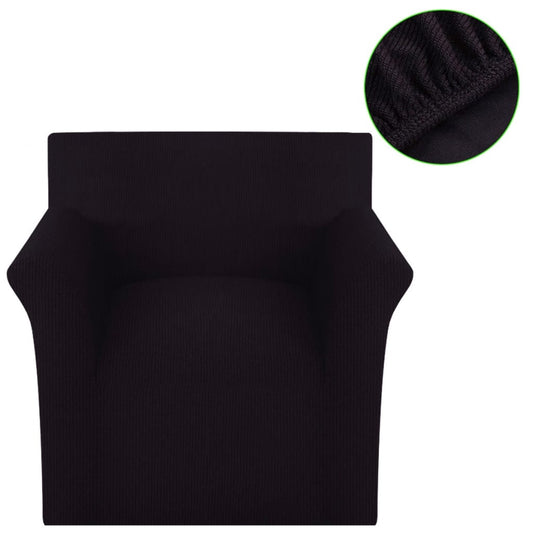 Bankhoes Stretch Bruin Polyester Ribstof