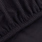 Bankhoes Stretch Bruin Polyester Ribstof