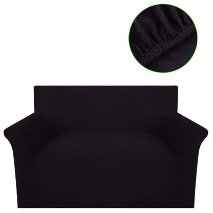 Bankhoes Stretch Polyester Ribstof Bruin