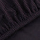 Bankhoes Stretch Polyester Ribstof Bruin