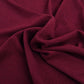 Bankhoes Stretch Polyester Ribstof Bordeauxrood