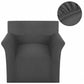 Stoelhoes Elastisch Grijs Polyester Boordsteek