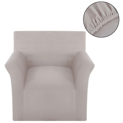 Stoelhoes Elastisch Beige Polyester Boordsteek