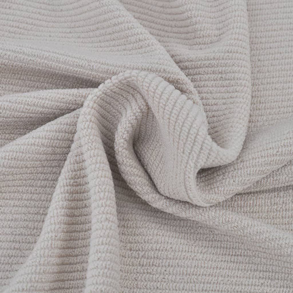 Stoelhoes Elastisch Beige Polyester Boordsteek