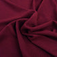 131043  Stretch Chair Covers 6 Pcs Burgundy Polyester Rib Fabric