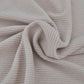 Stoelhoezen Stretch Polyester Ribstof Beige 6 St