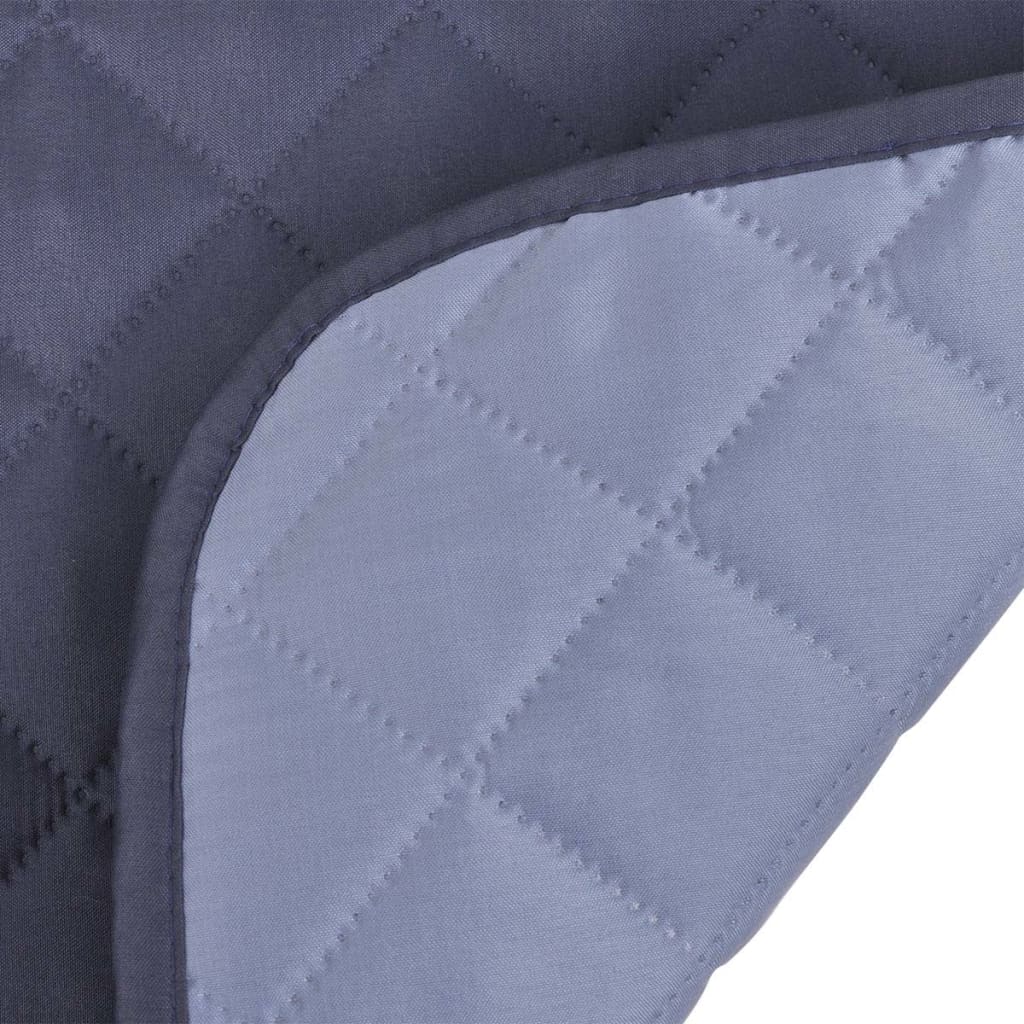 Bankbeschermhoes Blauw En Lichtblauw Microvezel