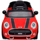 Elektrische Speelgoedauto Mini Cooper S Rood