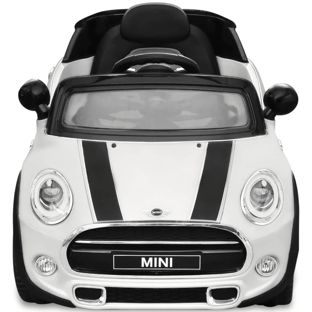 Elektrische Speelgoedauto Mini Cooper S Wit