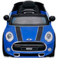 Elektrische Speelgoedauto Mini Cooper S Blauw