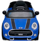 Elektrische Speelgoedauto Mini Cooper S Blauw