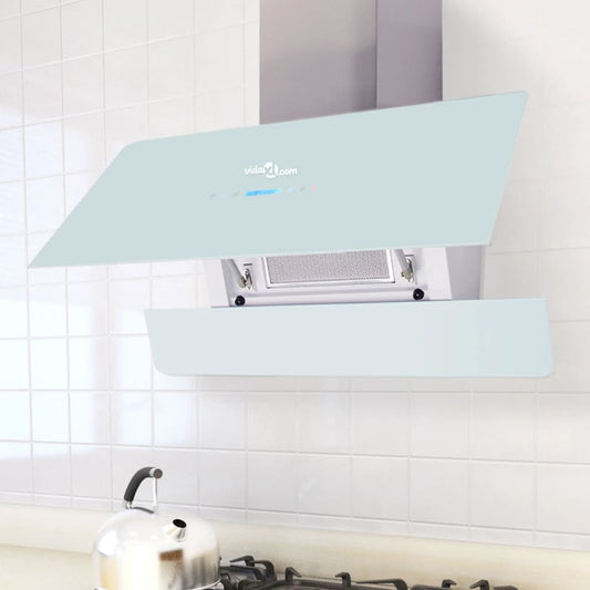 Afzuigkap Met Touch Scherm Wit 900 Mm
