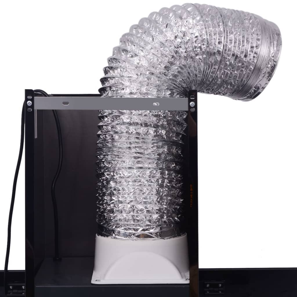 Afzuigkap Met Touch Scherm Zwart 900 Mm