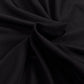 131079  Stretch Couch Slipcover Black Polyester Jersey