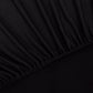 131079  Stretch Couch Slipcover Black Polyester Jersey