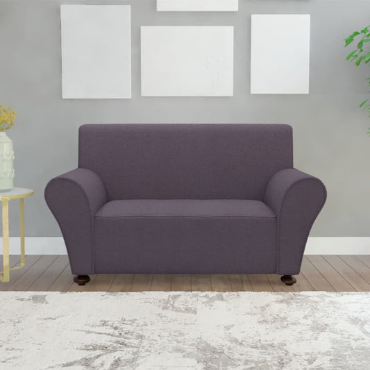 131083  Stretch Couch Slipcover Anthracite Polyester Jersey