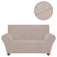 131089  Stretch Couch Slipcover Beige Polyester Jersey
