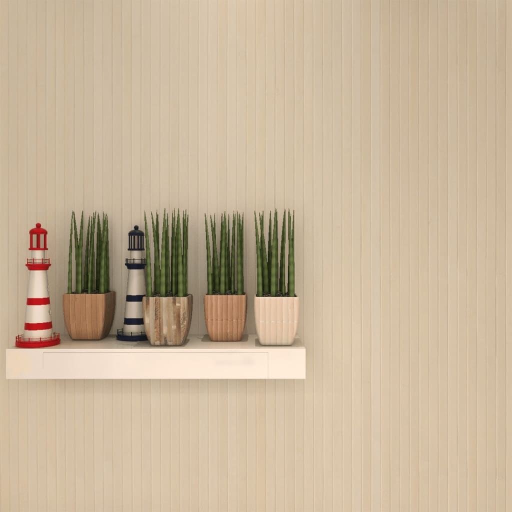 Behang Bamboe 1,5 X 5 M Natuurlijk
