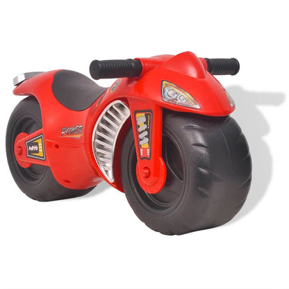 Loopmotor Kunststof Rood