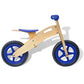 Loopfiets Hout Blauw