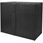 Containerberging Dubbel 240 L Rattan Zwart