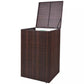 Containerberging Enkel 240 L Rattan Bruin