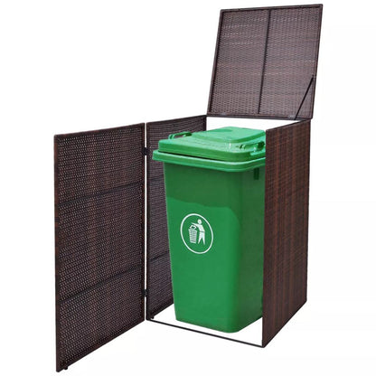 Containerberging Enkel 240 L Rattan Bruin