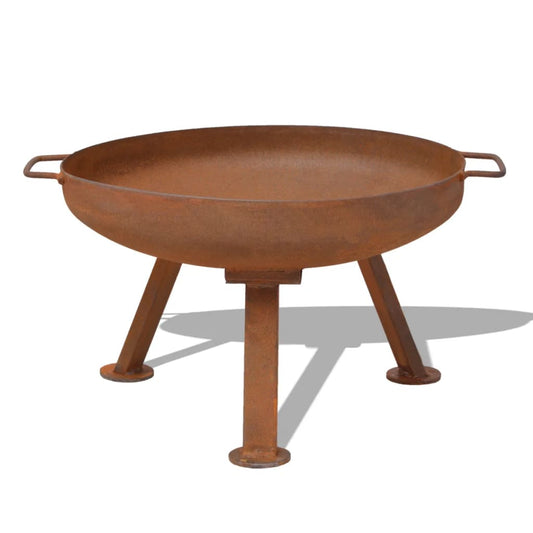 Vuurkorf Rond Staal 60 Cm Roest