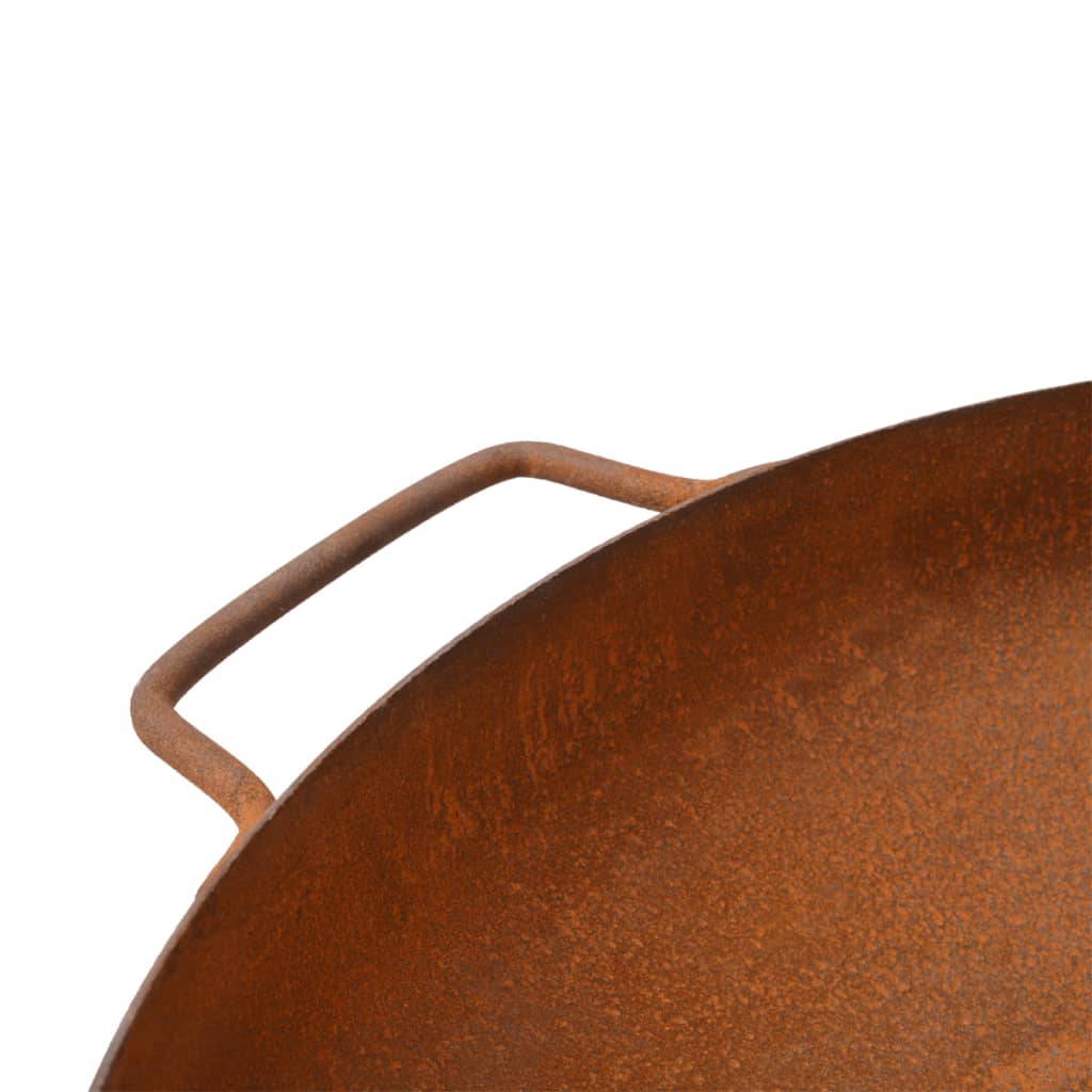 Vuurkorf Rond Staal 60 Cm Roest