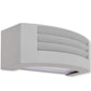 Wandlamp Buiten Grijs Aluminium