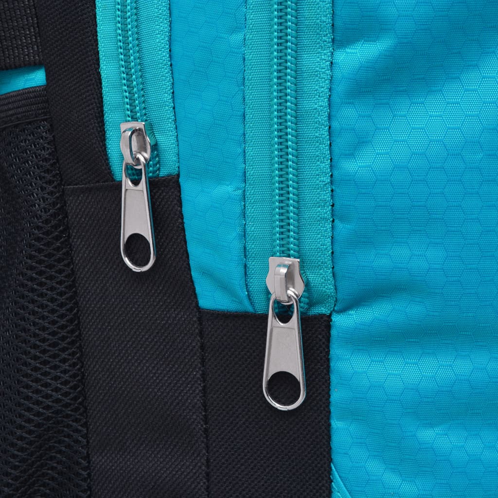Rugzak Voor School 40 L Zwart En Blauw