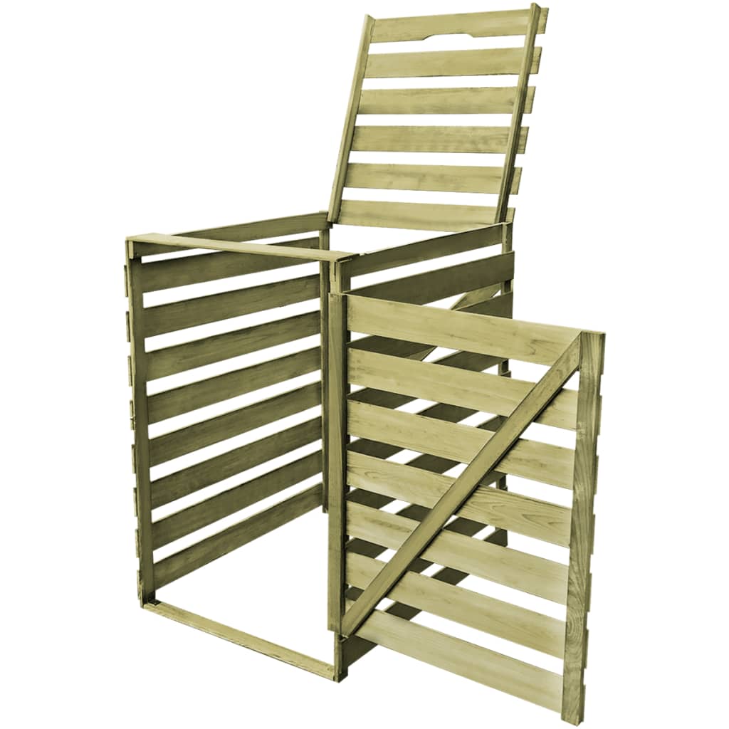 Containerberging Enkel 240 L Geïmpregneerd Hout