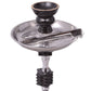 Waterpijp/Hookah/Shisha Met 2 Slangen Zwart Xxl 83 Cm