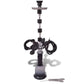 Waterpijp/Hookah/Shisha Met 4 Slangen Zwart Xxl 83 Cm
